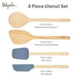 thumbnail image 2 of Ayesha Curry Tools and Gadgets Cooking Utensil Set, 4-Piece, Anchor, 2 of 8