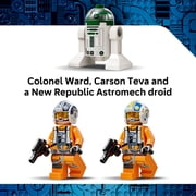 LEGO Star Wars New Republic X-Wing Starfighter Building Toy - Build and Display Set for Boys & Girls, Ages 9+ Star Wars Gift for Birthdays & Fans - 75460