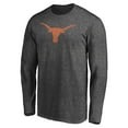 thumbnail image 2 of Men's Charcoal Texas Longhorns Team Logo Long Sleeve T-Shirt, 2 of 3