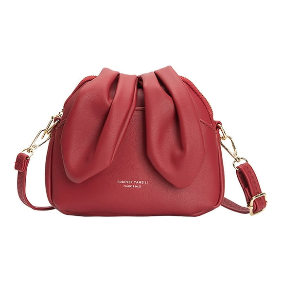 Ganfancp Trendy Mini Net Red Bag Ins Super Hot Rabbit Ears Small Bag Shoulder Messenger Flash Deals