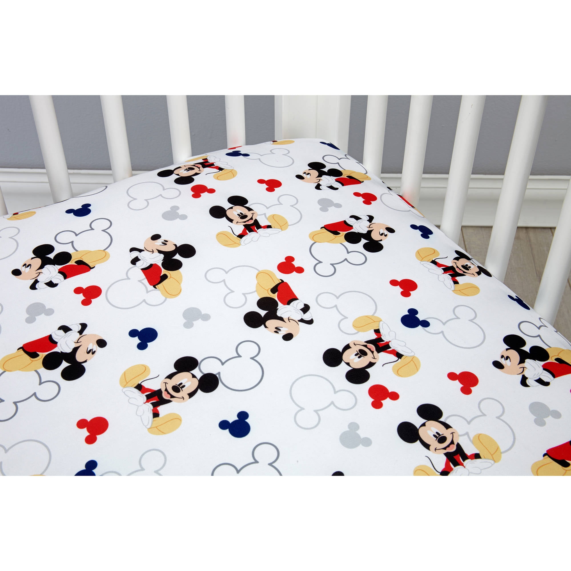 mickey mouse cot bedding