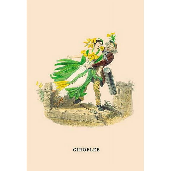 Giroflee Fine art canvas print (20" x 30")