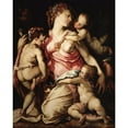thumbnail image 2 of Francesco de' Rossi 20x24 Gold Ornate Framed and Double Matted Museum Art Print Titled - Charity (C. 1545), 2 of 4