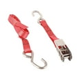 1in 25mm Ratchet Tie Down Straps Red Rust Proof Ratcheting Securing ...