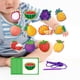 thumbnail image 5 of Juguete educativo Montessori para enhebrar, juguetes de madera para niños. B, 5 of 8