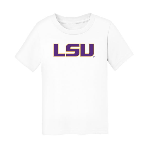 Infant Chad & Jake  White LSU Tigers Logo T-Shirt