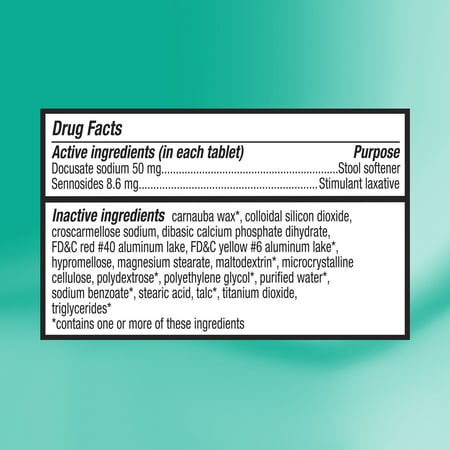 Equate Stool Softener Ingredients equate stool softener plus stimulant laxative tablets 50 Equate Stool Softener Ingredients equate stool softener plus stimulant laxative tablets 50