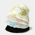 thumbnail image 3 of GegeenDomog Winter Bucket Hat for Women Warm Hats Cute Warm Soft Faux Fur Fisherman Cap, 3 of 13