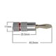 thumbnail image 3 of 20pcs Banana Connector 24k Gold-plated 4.5mm Banana Plug With Screw Lock For Audio Speaker Plugs Bl, 3 of 5