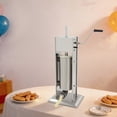 thumbnail image 5 of Heavy Duty 5L Commercial manual Churro Maker Machine Restaurant+4 Nozzles USA 14*32cm Countertop, 5 of 9