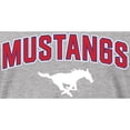 thumbnail image 2 of Women's Ash SMU Mustangs Proud Mascot T-Shirt, 2 of 2
