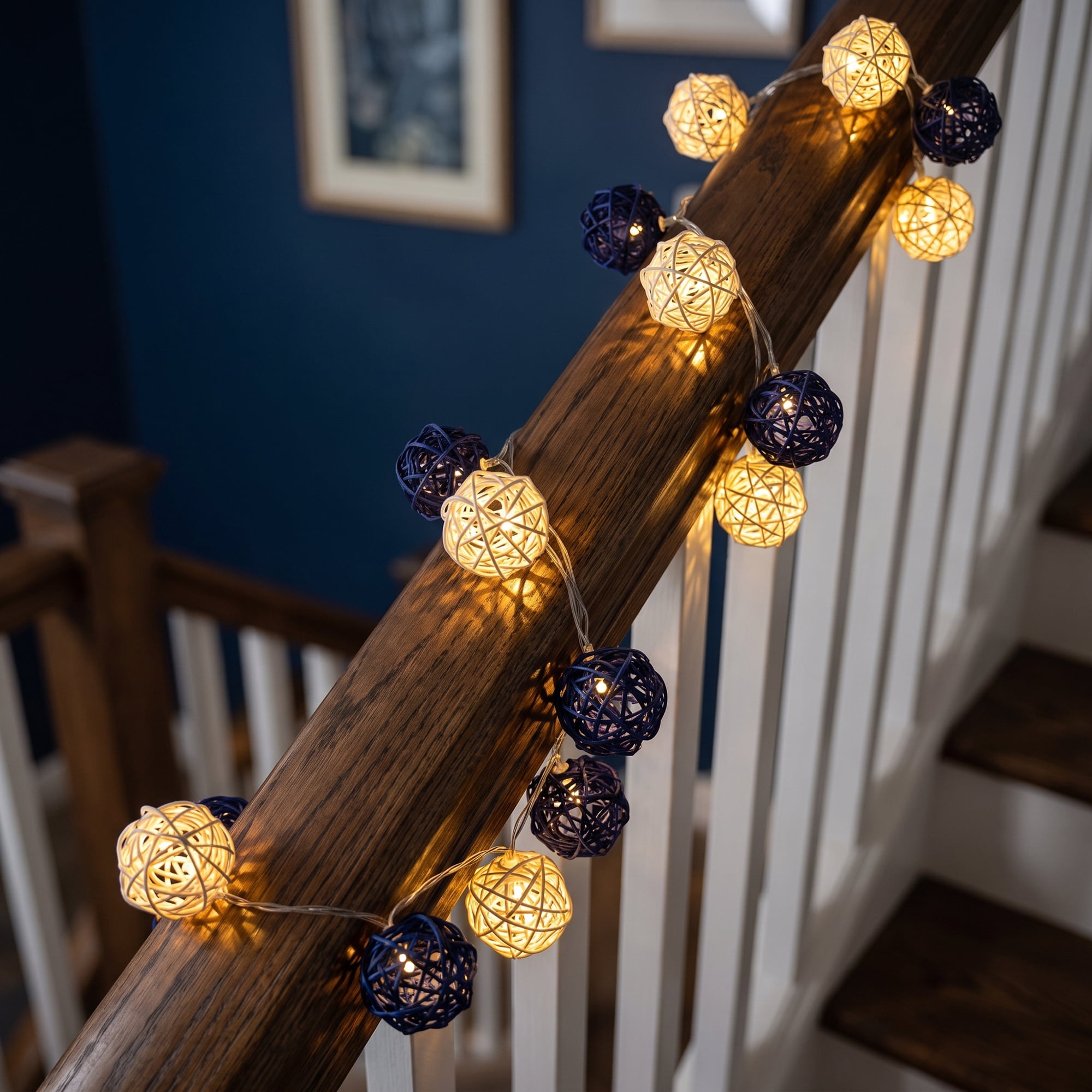 Unique Bargains Moroccan Orb Decor Lights for Use with Flexible Design 9.8 ft USB Powered