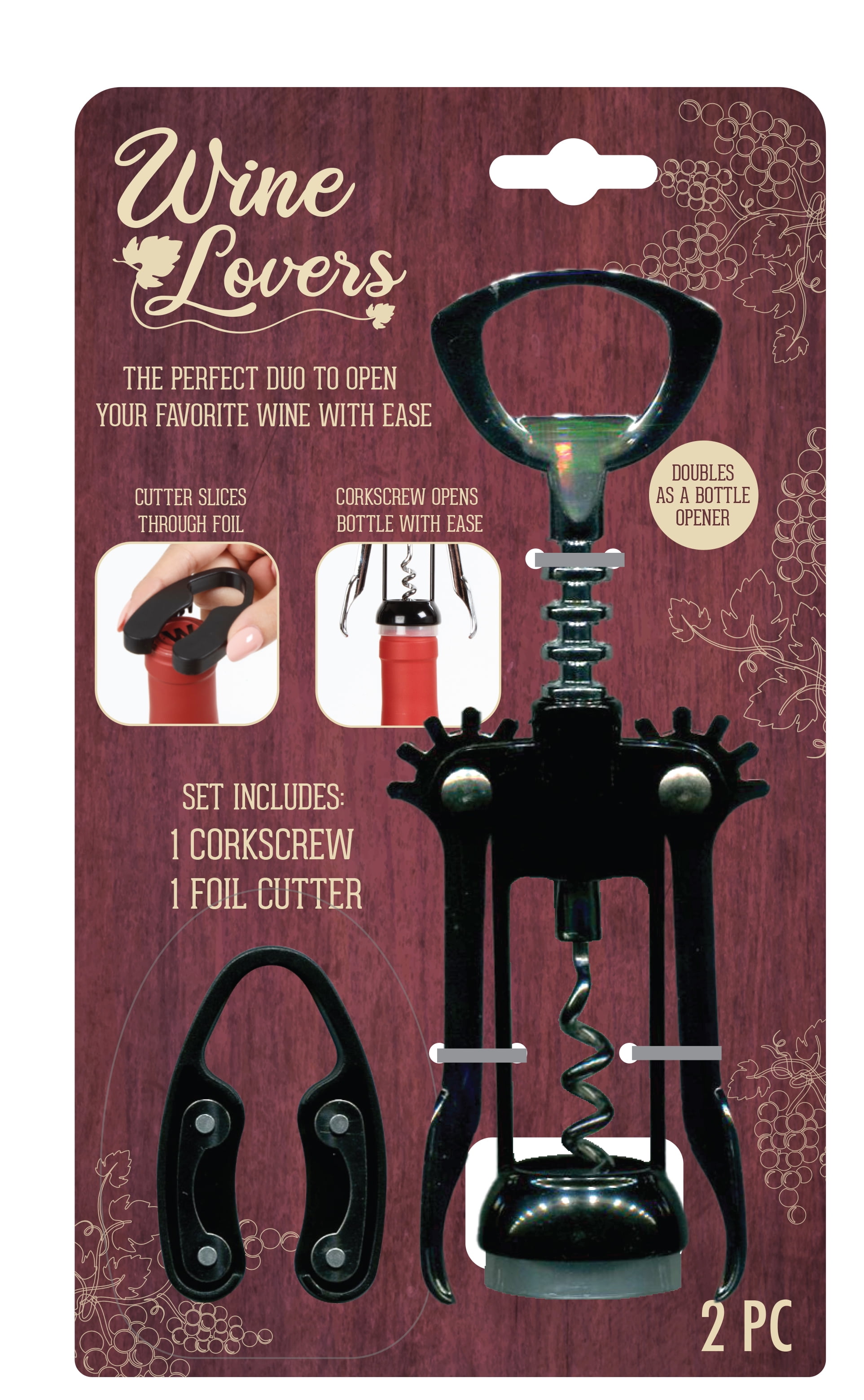 CORKSCREW WITH CUTTER
