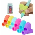 thumbnail image 1 of Crayons pour Enfants, Aide à l'Écriture, Outil de correction de posture en silicone, 1 of 4