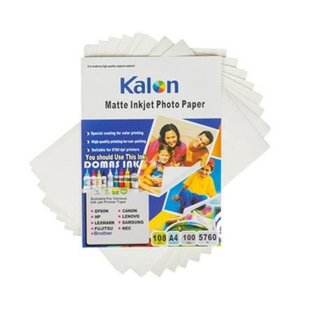 Ktaxon 100 Sheets A4 Sublimation Heat Transfer Paper for T-shirt Mug Inkjet (Best Printer For Heat Transfers 2019)