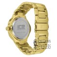 thumbnail image 4 of 14K Gold Tone Simulated Diamond Blue Face Dial Joe Rodeo Jojo Jojino Water Resistance Metal Band Watch, 4 of 4