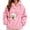 Pink, variant on Flannel Pet Pouch Hoodie For Women, Ultra-Soft Pocket Front Sweatshirt, Pet Carrier Sweater For Small Dogs & Cat, Camel, XXL