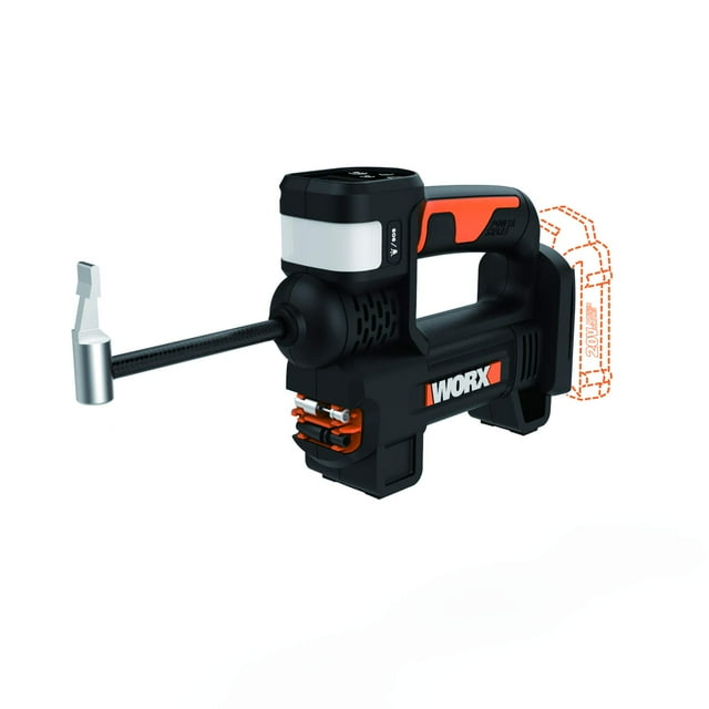 Bomba de aire infladora portátil Worx WX092L.9 20V Power Share