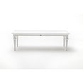 thumbnail image 2 of NovaSolo Provence 94" Dining Table in Pure White, 2 of 14