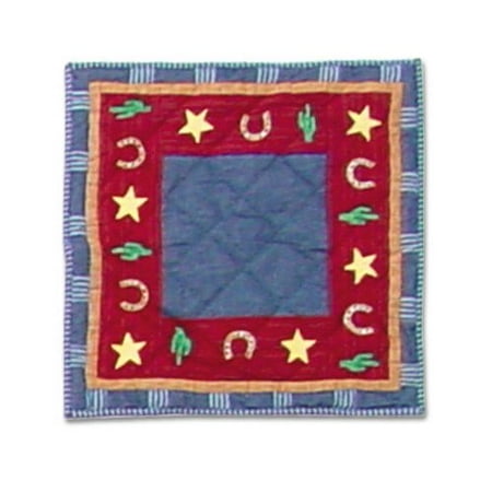 Patch Magic Lil Buckaroo Cotton Throw Pillow