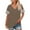 507_Khaki, variant on V Neck T Shirts for Women Plus Size Short Sleeve Tops Casual Summer Tshirts Loose Fit Tee Short Sleeve Shirts for Women Purple