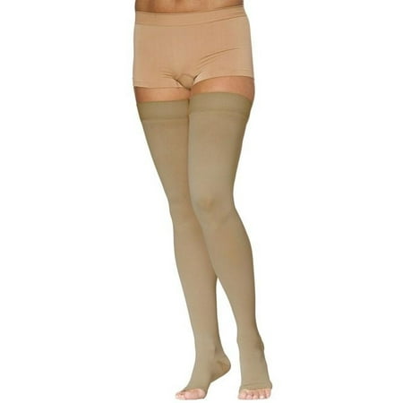 

sigvaris 973 access women s closed toe thigh highs w/ grip top - 30-40 mmhg short long sig973n-w