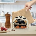 thumbnail image 2 of Yayeee Napkin Holder for Table Set of 2 Kitchen Paper Tissue Organization, Cute Halloween Cat, 2 of 8