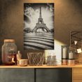 thumbnail image 1 of Design Art - Paris Tour Eiffel Gris Ombre, 1 of 3