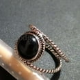thumbnail image 6 of Divya Shakti Genuine Black Onyx Ring, Black Onyx Silver Ring, Black Onyx Sterling Silver Ring, Black Onyx Statement Ring, Valentines Day Gift For Her, 6 of 8