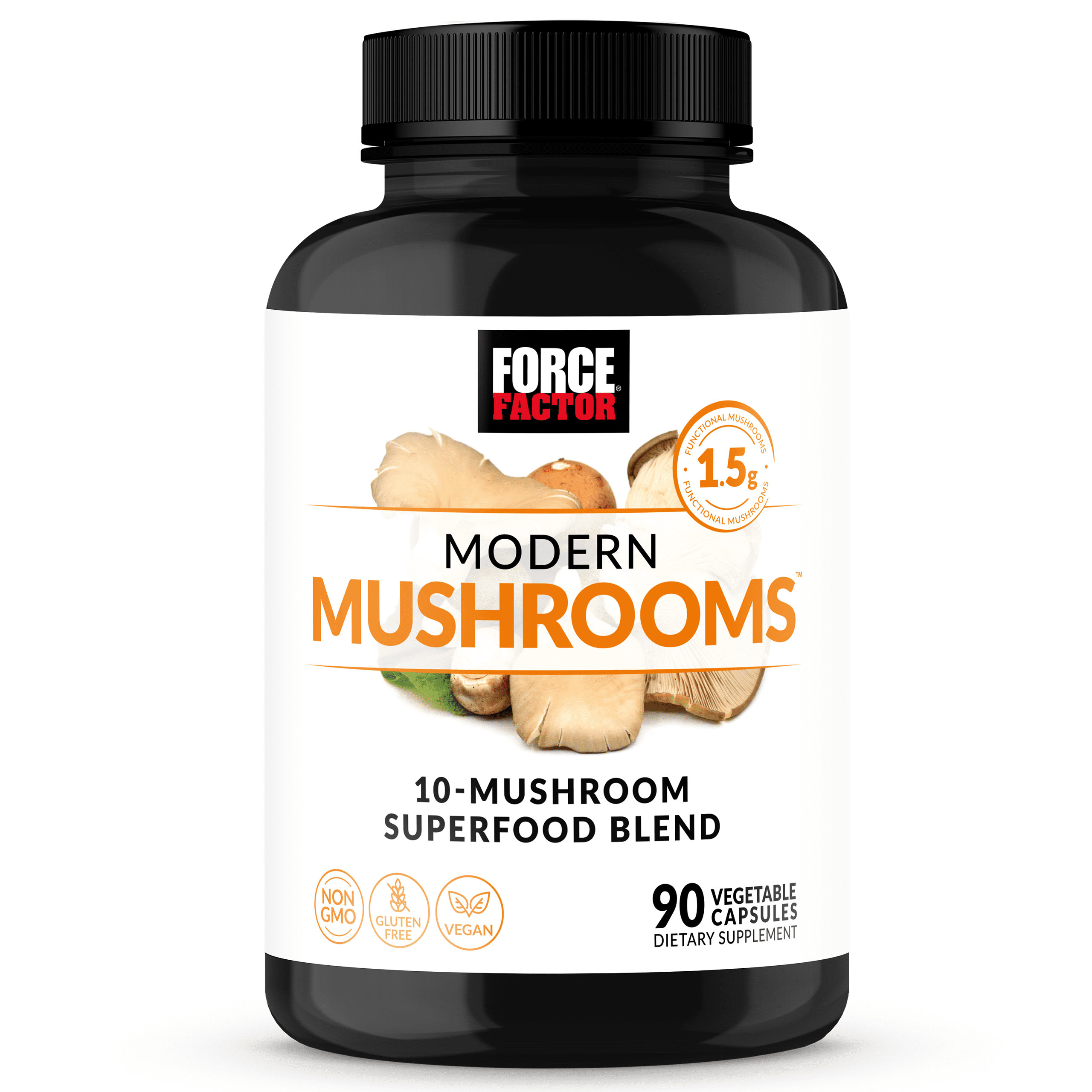 Force Factor Modern Mushrooms Capsules, Mushroom Supplement to Support