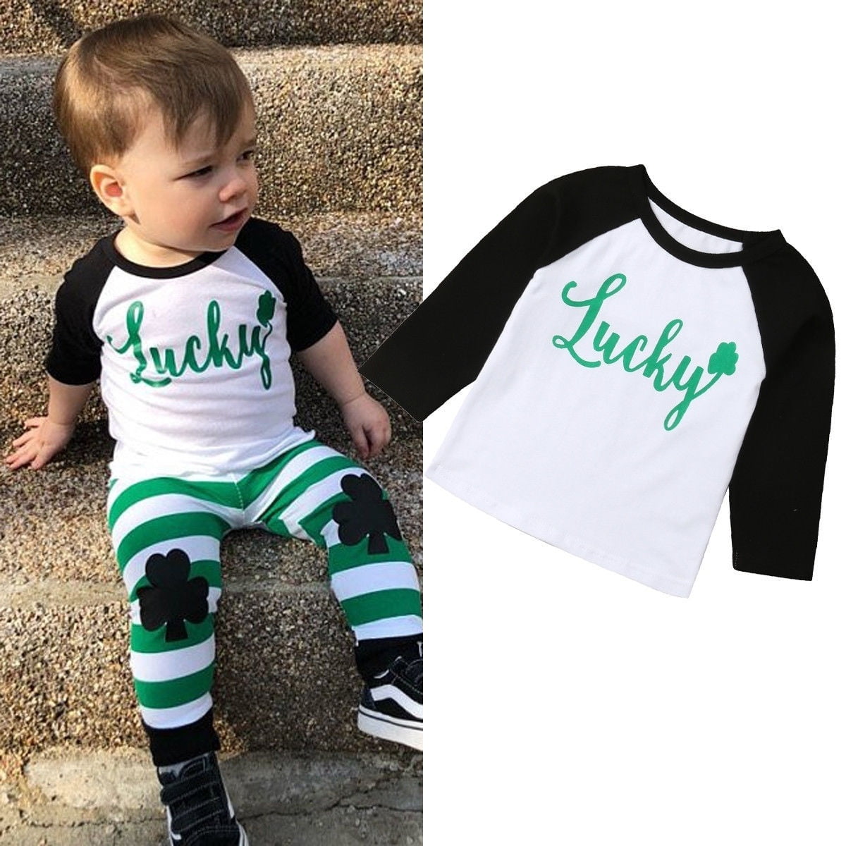 1pc Infant Baby Boy Kid Cotton T-Shirt 