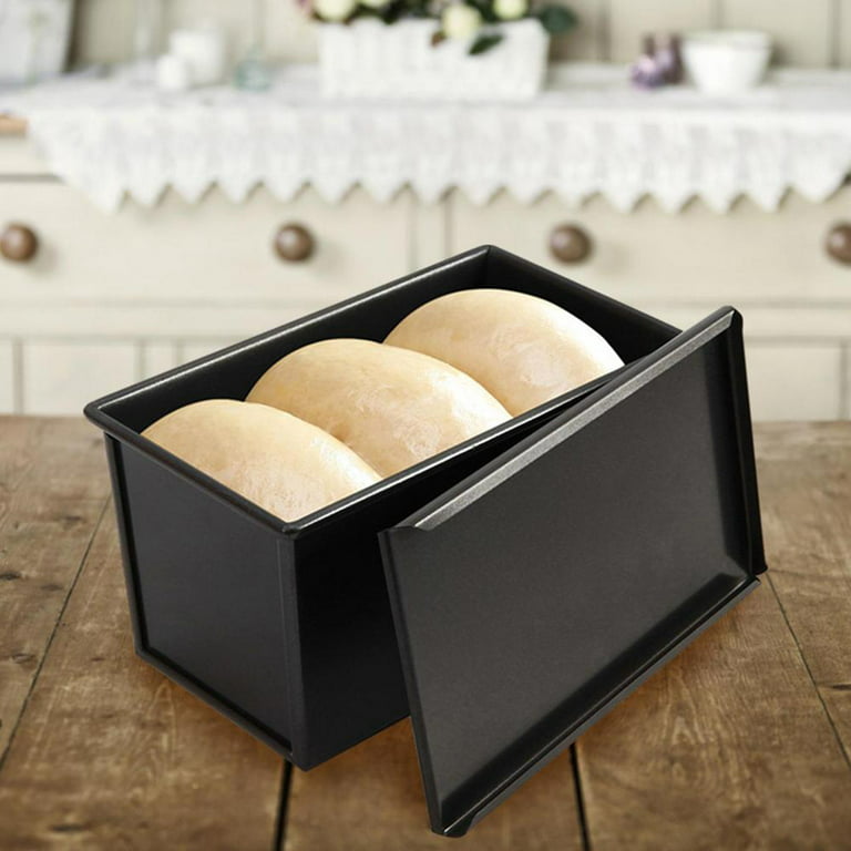 Small House Toast Bread Box Mold Baking Tray Aluminum Molds for Pastry and  Bakery Accessories Aluminum Cake Shape for Cake