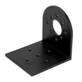 thumbnail image 2 of Motor Base Metal L Shape Brushless Motor Mount Holder Seat for 4082 5055 Motors with 25mm/30mm Hole DistanceBlack, 2 of 8