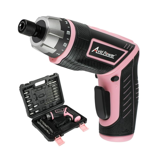 AVID POWER Electric Screwdriver Set Rechargeable 4V Cordless