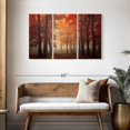 thumbnail image 3 of Elephant Stock Feel Wall Art - Horizontal Multi Panel Canvas - Living Room Wall Decor - Nature Multi Panel - Orange And Brown Decor By Ildiko Neer - 45" x 28", 3 of 8