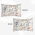 thumbnail image 4 of Bixox Watercolor Floral Printed Pillow Protector,Super Soft Ideal for Home,Guests,Rentals - 14"x20", 4 of 8