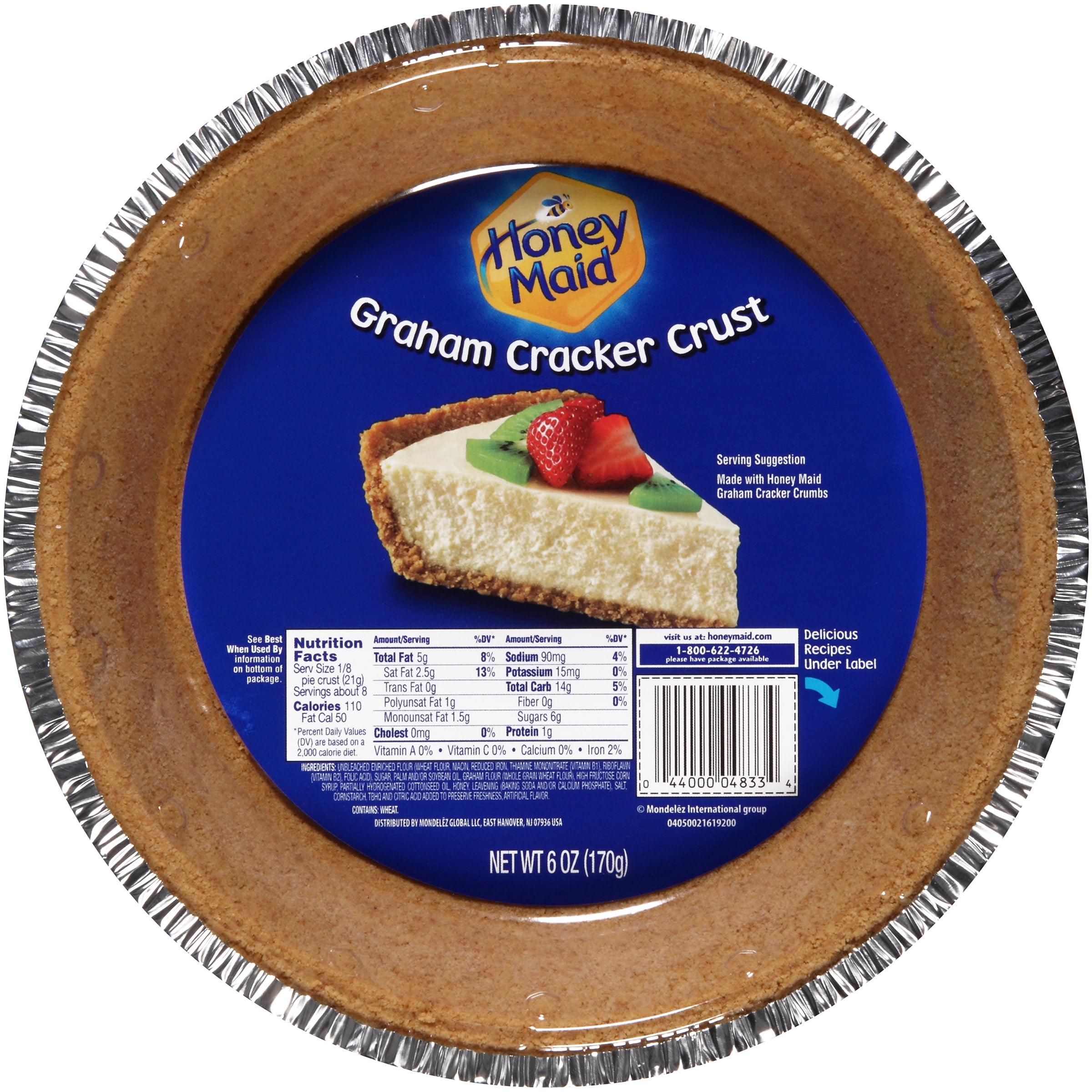 Honey Maid Graham Cracker Pie Crust, 6 oz