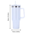 thumbnail image 3 of Frasco Portátil Paja 40oz Con Asa para Mujeres Y Hombres, 3 of 9