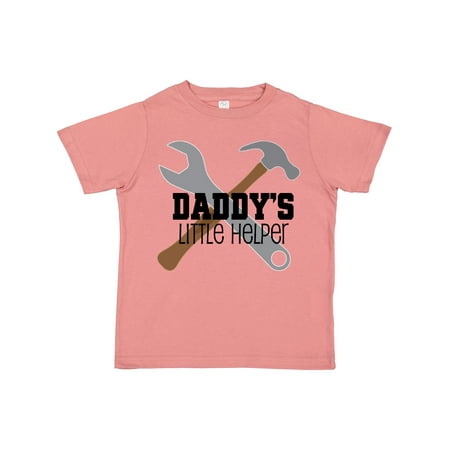 

Inktastic Daddy s Little Helper Tool Set Gift Toddler Boy Girl T-Shirt