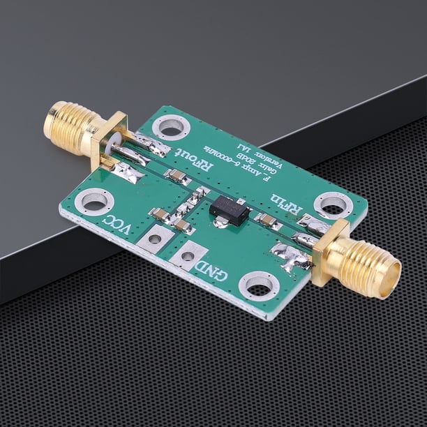 Módulo amplificador de RF de 5-6000MHz DC 5V amplificador de banda ultraancha placa LNA 85mA Hugtrwg Para estrenar
