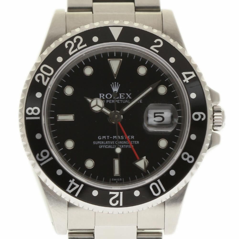 Pre-Owned Rolex Gmt Master 16700 Steel 