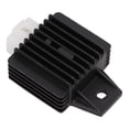 thumbnail image 1 of Voltage Regulator, ATV Rectifier Metal 4Pins Stable Output  For 90cc 110cc 125cc 140cc 200cc ATVs, 1 of 8