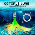 thumbnail image 2 of 2 IN A SET) Octopus Fishing Lure Bait Saltwater Sea Lure Umpan Ikan 2 of 13