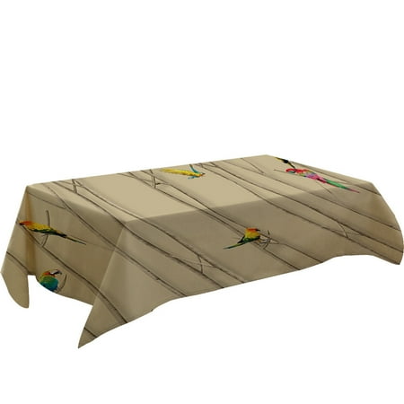 

Primeval 3D Flower Table Cloth Rectangular Tea Table Cover Dining Home Decor