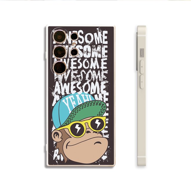 Mantenga su iPhone seguro y moderno con una cubierta de teléfono de TPU a prueba de golpes con diseño de dibujos animados