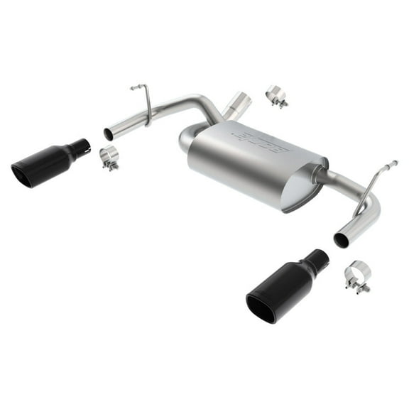 BORLA EXHAUST 11834BC 12-14 JEEP WRANGLER 3.6L AUTOMATIC/MANUAL TRANS 4 WHEEL DRIVE 2&4 DOOR. Fits select: 2015-2018 JEEP WRANGLER UNLIMITED