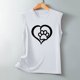 thumbnail image 4 of Verano mujer moda cuello redondo impreso sin mangas casual camisetas sin mangas Fridja gh5276, 4 of 5