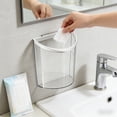 thumbnail image 6 of VBODN Bathroom Trash Can, Garbage Can Container Bins, Commercial Products Wastebasket or Trash Can, Fits Any Kitchen, Bathroom, Office, Living Room, Compact Spaces or Home, 6 of 9