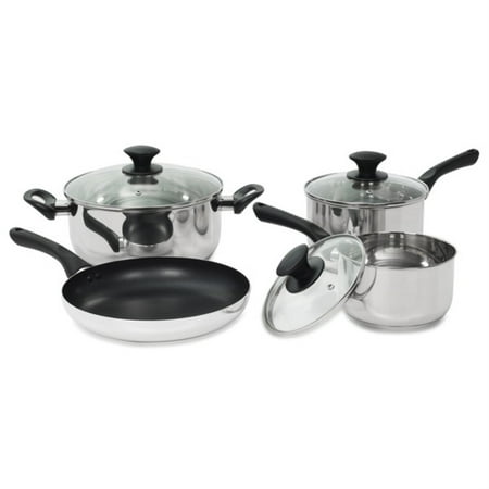 

Starfrit Starbasix 7-Piece Stainless Steel Cookware Set