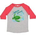 thumbnail image 3 of Inktastic Myrtle Beach Cute Sea Turtle with Waves and Bubbles Boys or Girls Toddler T-Shirt, 3 of 5